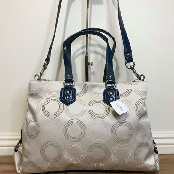 🦕Coach Fabric Convertible 2-Way Shoulder Bag🦕 - Picture 2 of 8